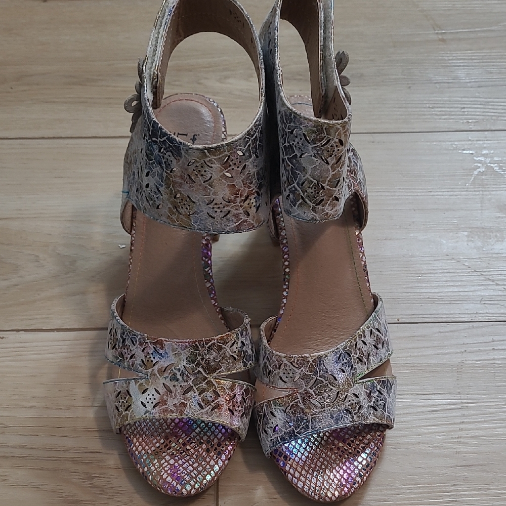 L'ATISTE Women's Sandals in Multi-Color Size 41/ 9 - Picture 2 of 14